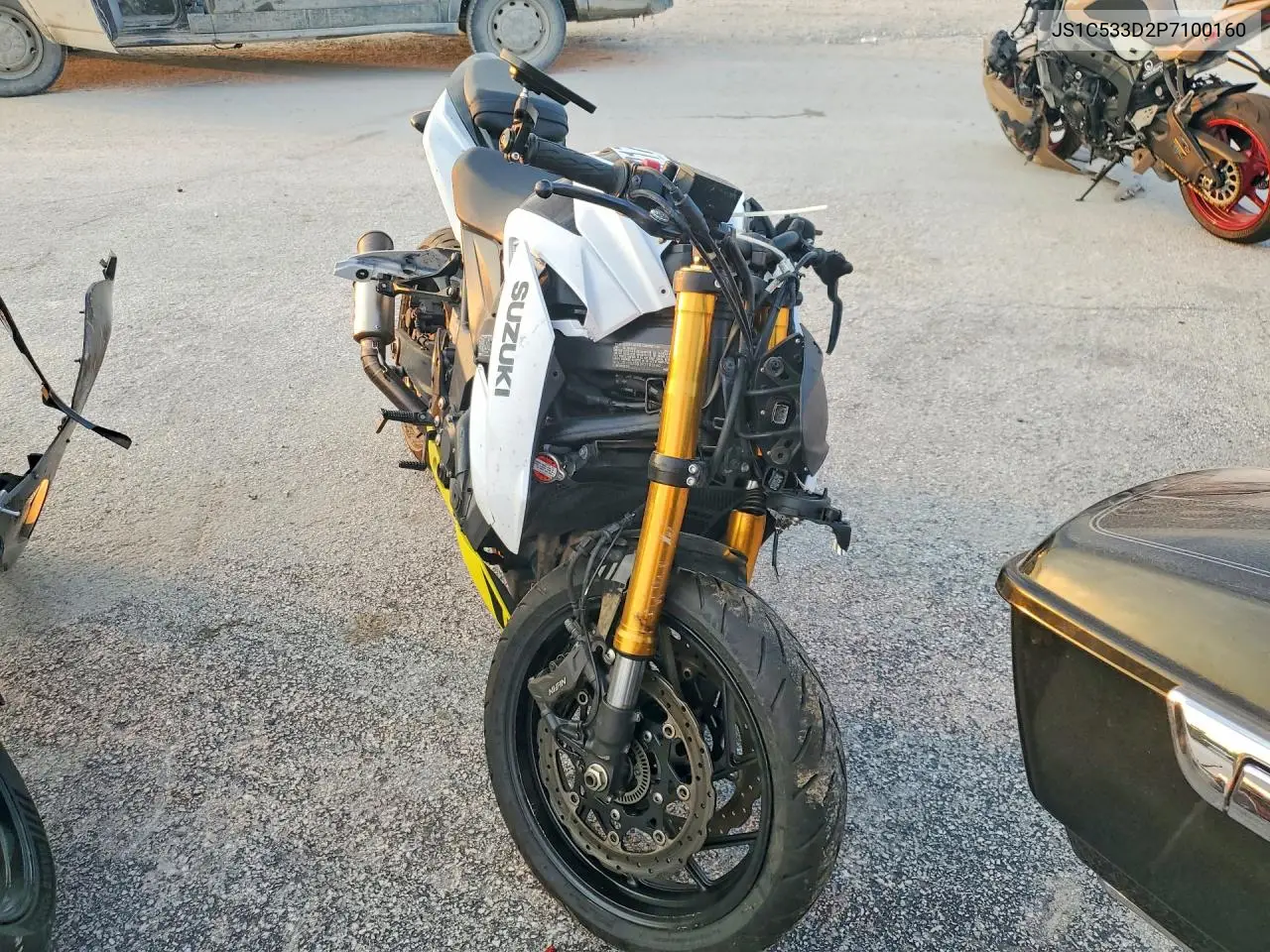 2023 Suzuki Gsx-S750 M VIN: JS1C533D2P7100160 Lot: 55357176