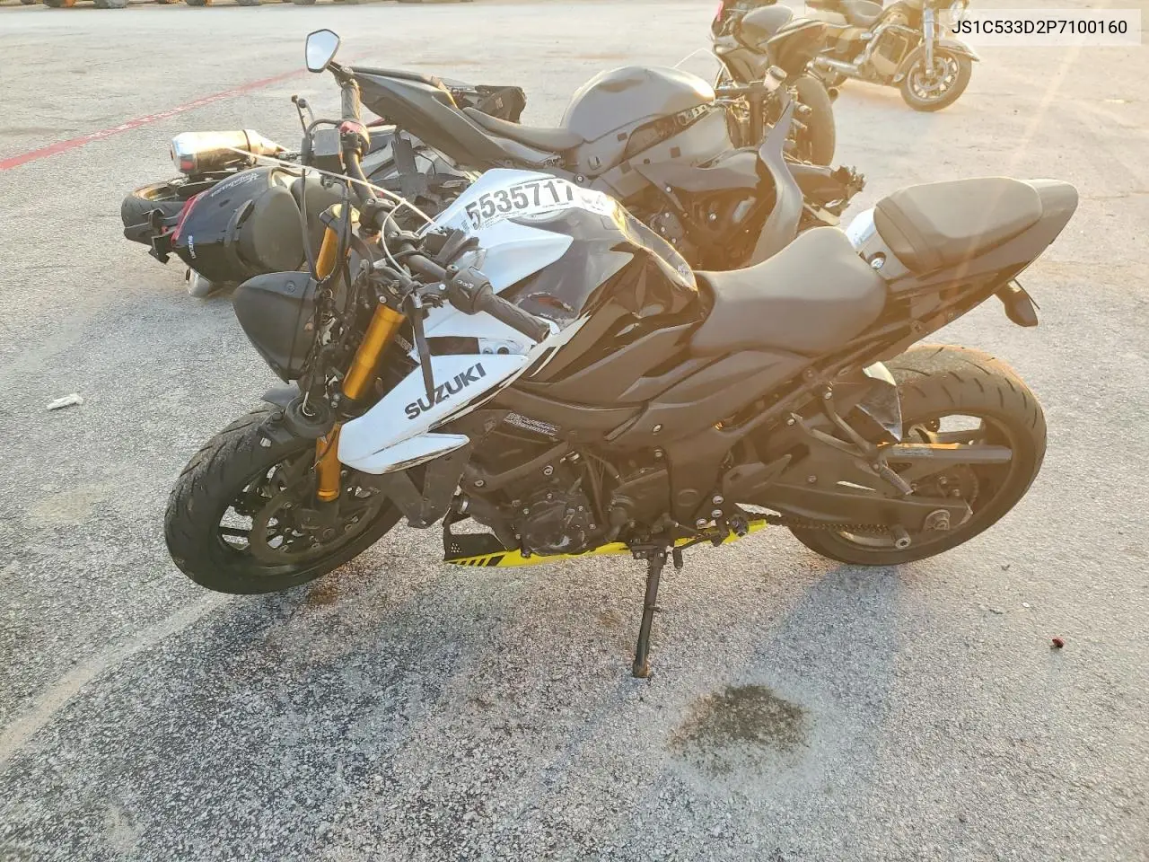 2023 Suzuki Gsx-S750 M VIN: JS1C533D2P7100160 Lot: 55357176