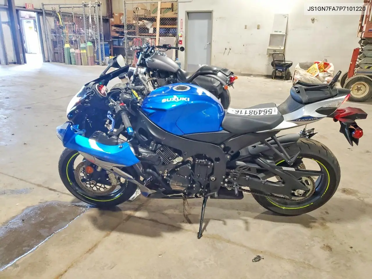 2023 Suzuki Gsx-R600 VIN: JS1GN7FA7P7101220 Lot: 56498116