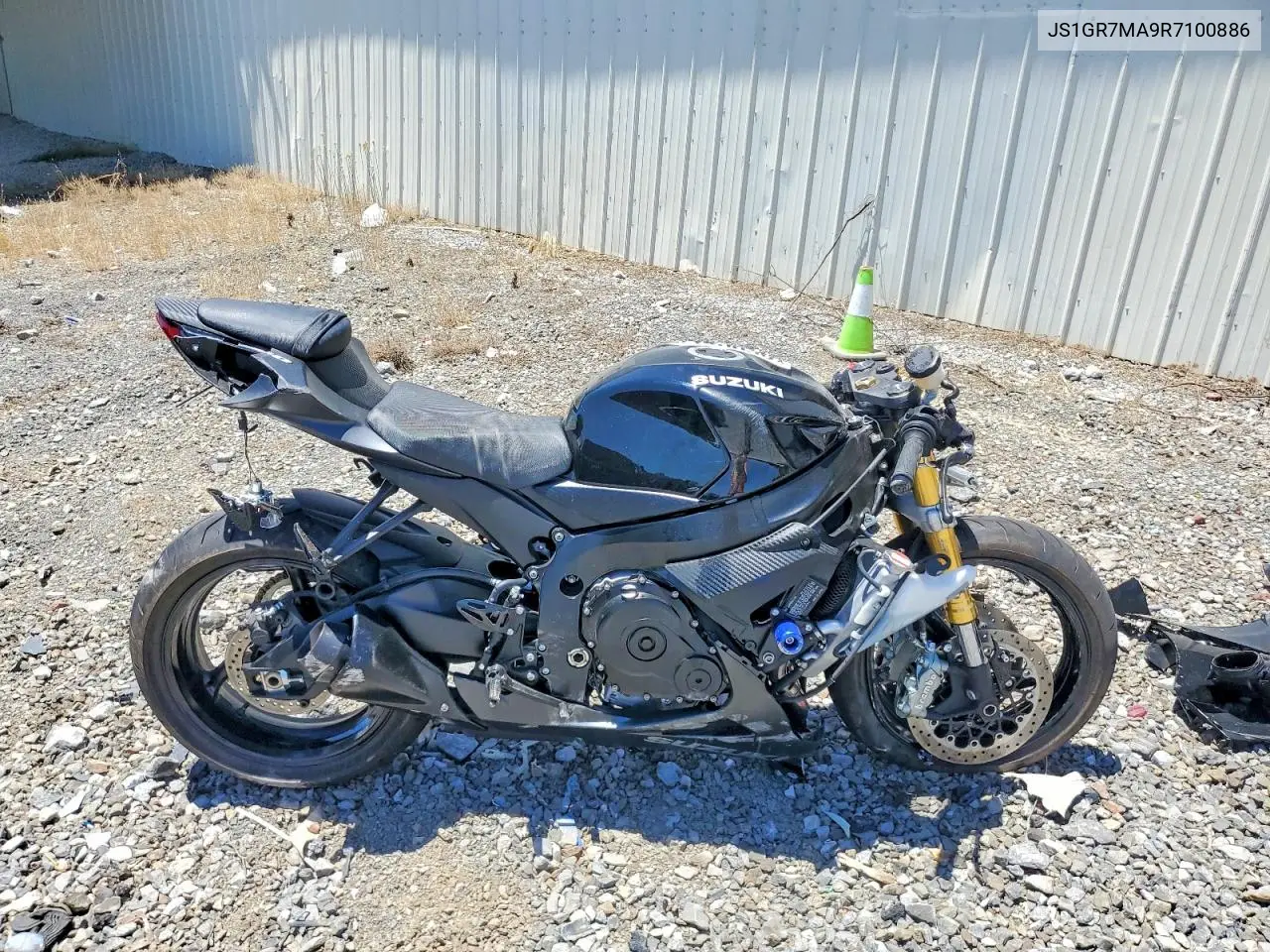 2024 Suzuki Gsx-R750 VIN: JS1GR7MA9R7100886 Lot: 55445636