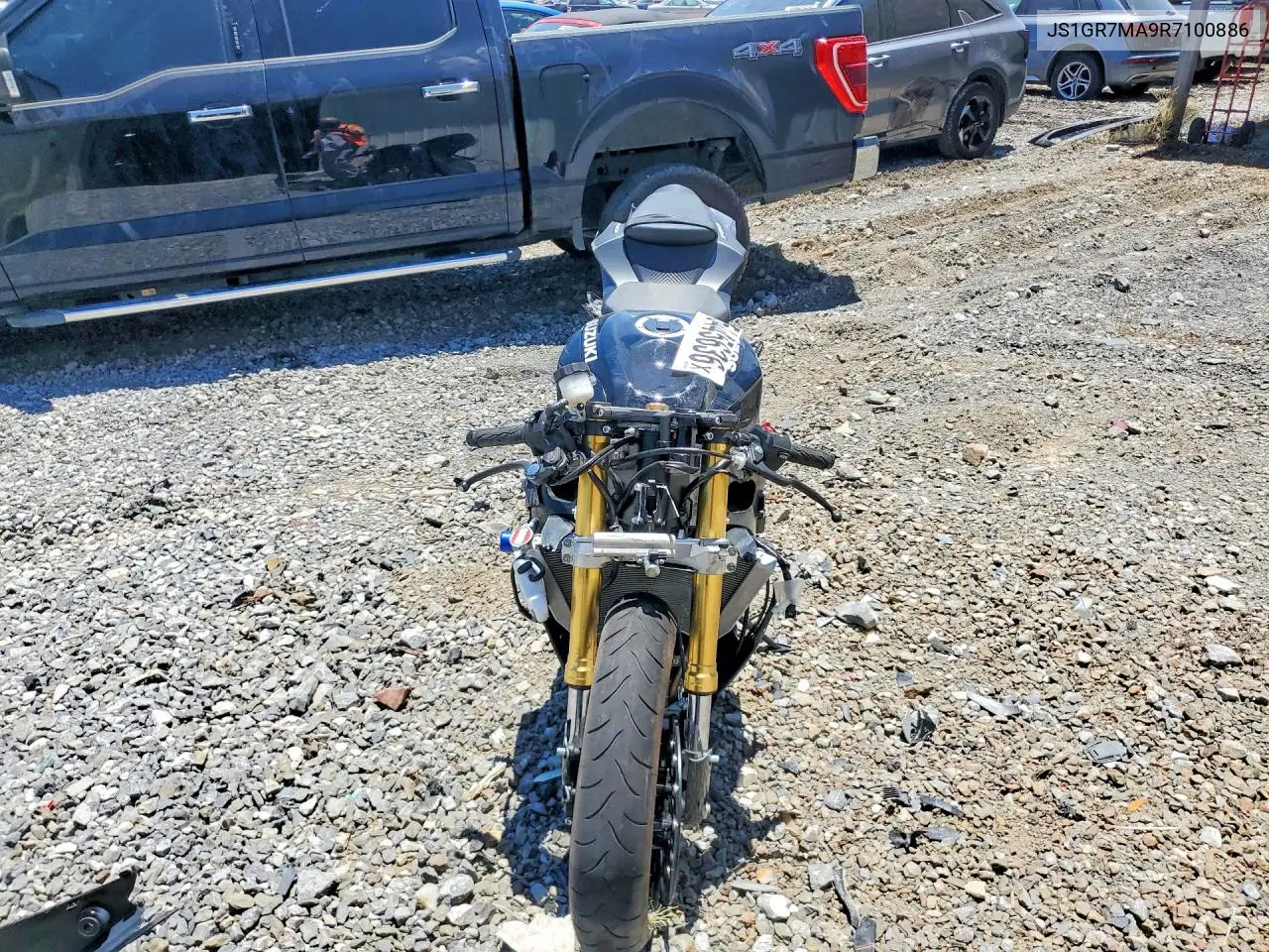 2024 Suzuki Gsx-R750 VIN: JS1GR7MA9R7100886 Lot: 55445636