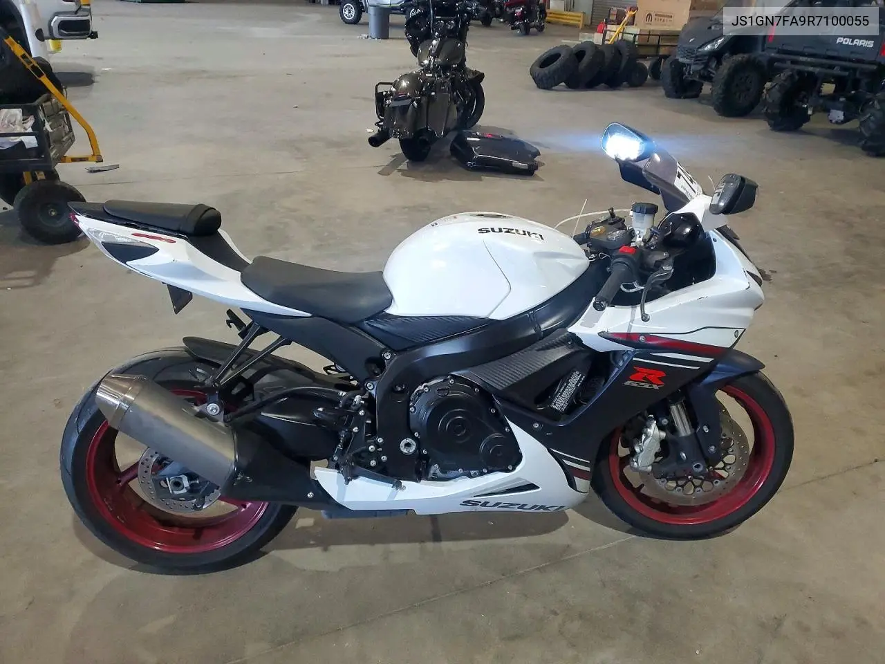 2024 Suzuki Gsx-R600 VIN: JS1GN7FA9R7100055 Lot: 74904005