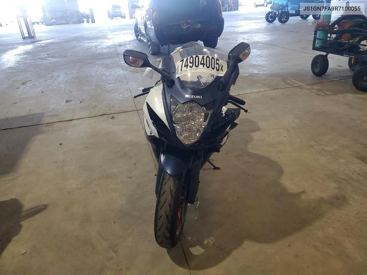 2024 Suzuki Gsx-R600 VIN: JS1GN7FA9R7100055 Lot: 74904005