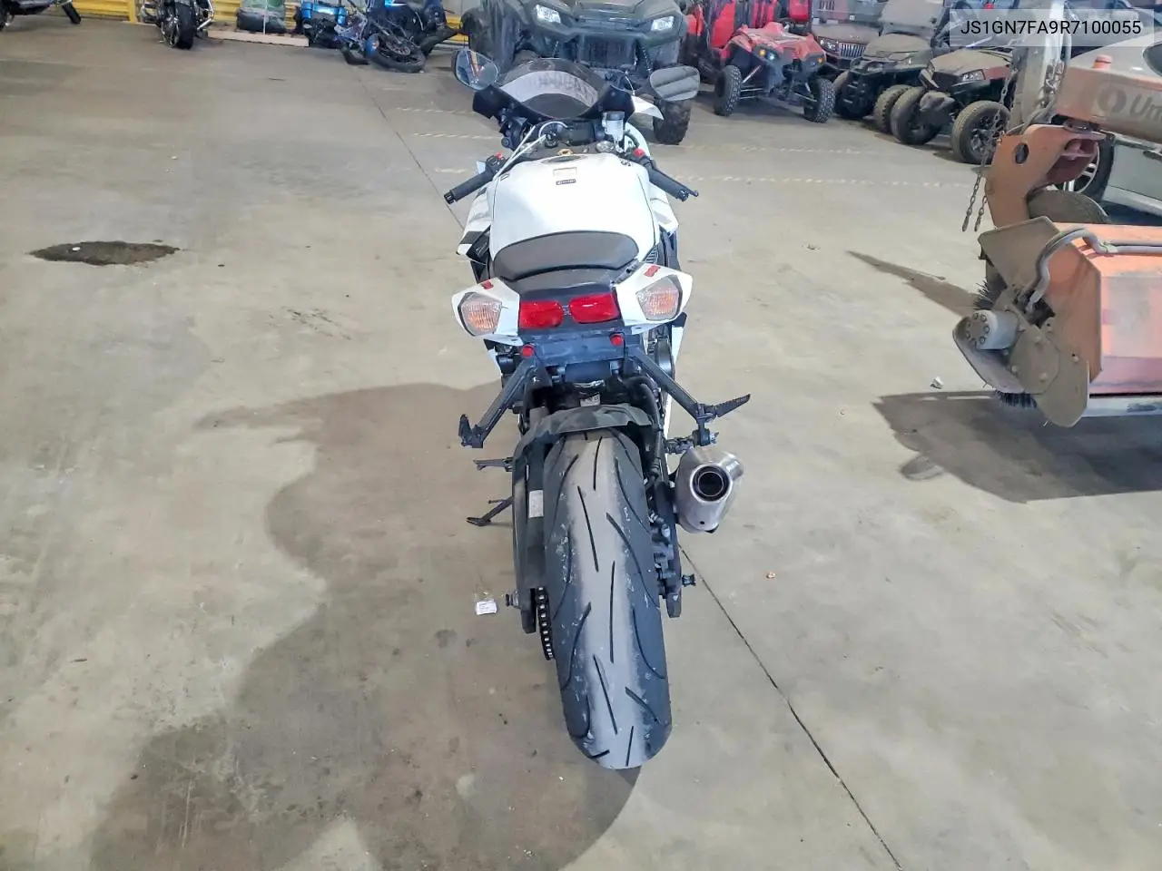 2024 Suzuki Gsx-R600 VIN: JS1GN7FA9R7100055 Lot: 74904005