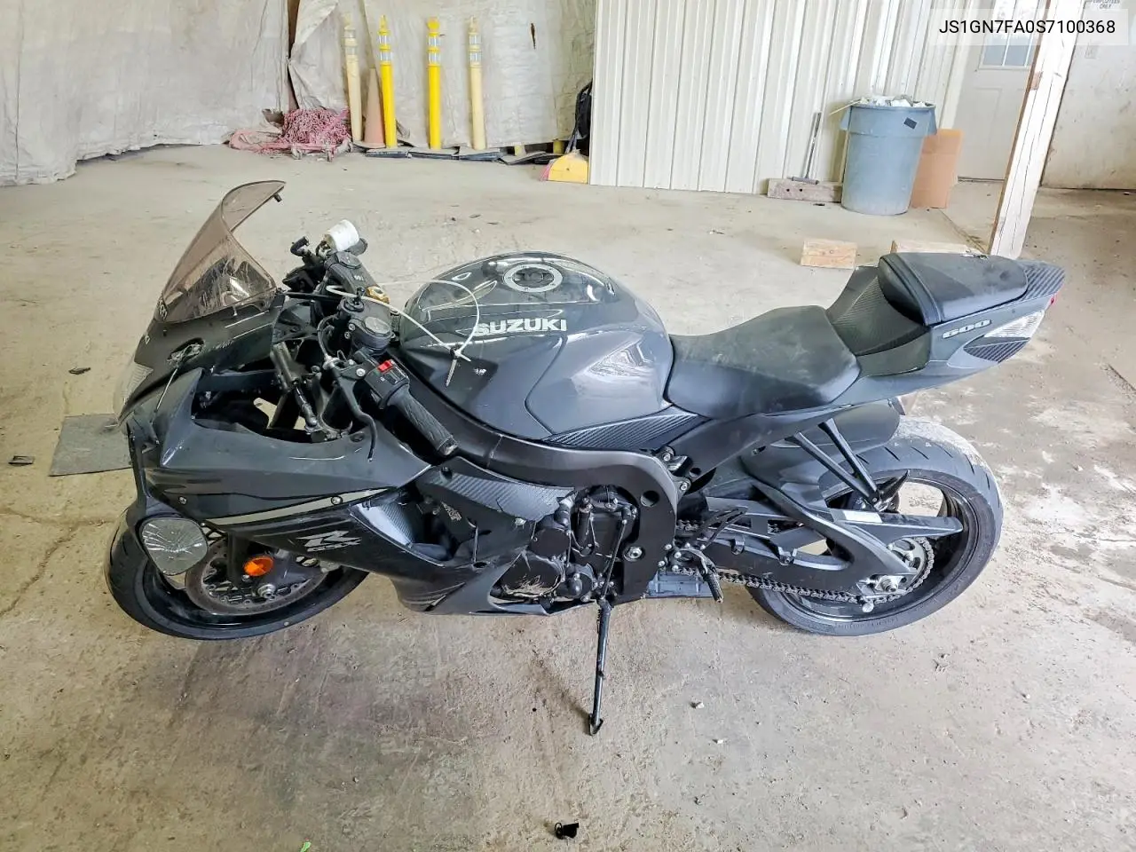 2025 Suzuki Gsx-R600 VIN: JS1GN7FA0S7100368 Lot: 47807446