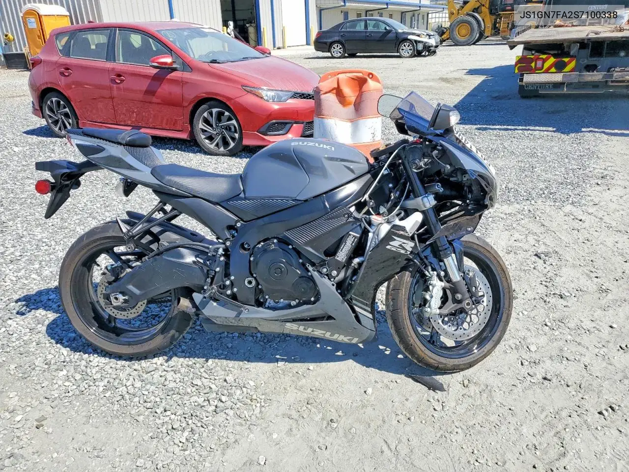2025 Suzuki Gsx-R600 VIN: JS1GN7FA2S7100338 Lot: 50114966