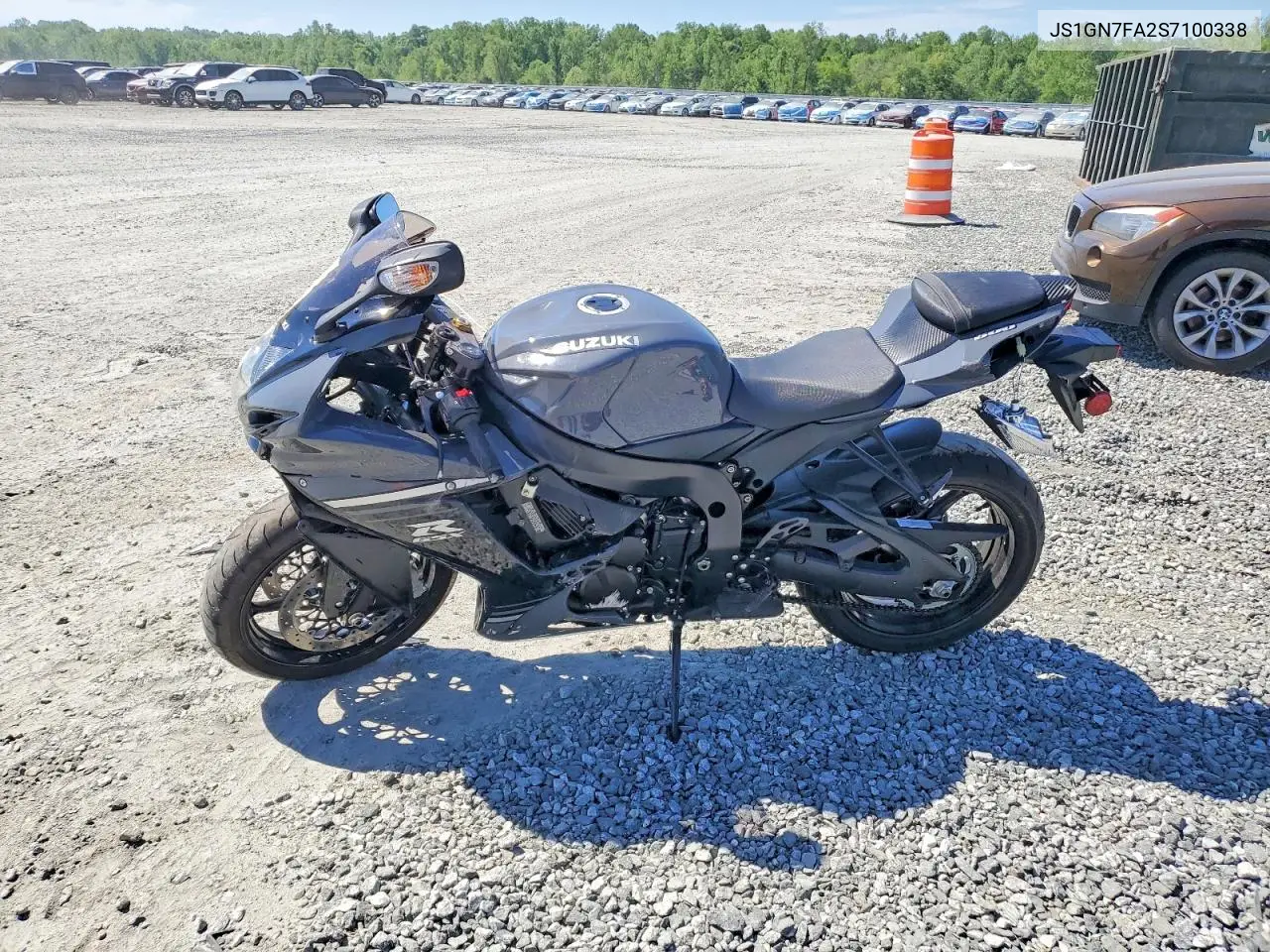 2025 Suzuki Gsx-R600 VIN: JS1GN7FA2S7100338 Lot: 50114966