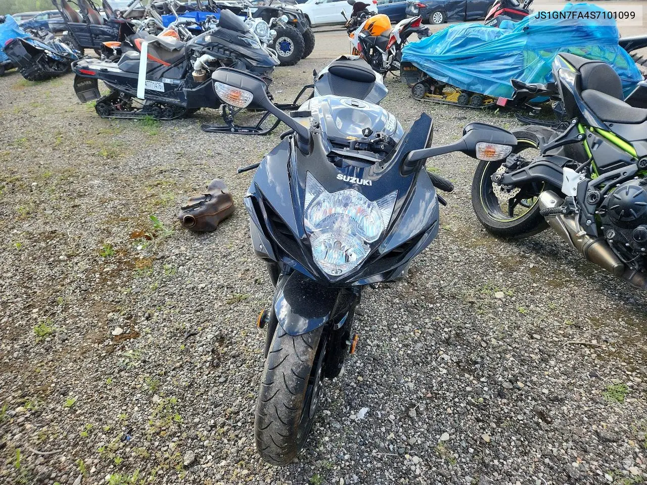 2025 Suzuki Gsx-R600 VIN: JS1GN7FA4S7101099 Lot: 57938036