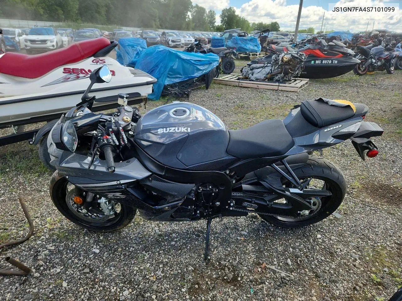 2025 Suzuki Gsx-R600 VIN: JS1GN7FA4S7101099 Lot: 57938036