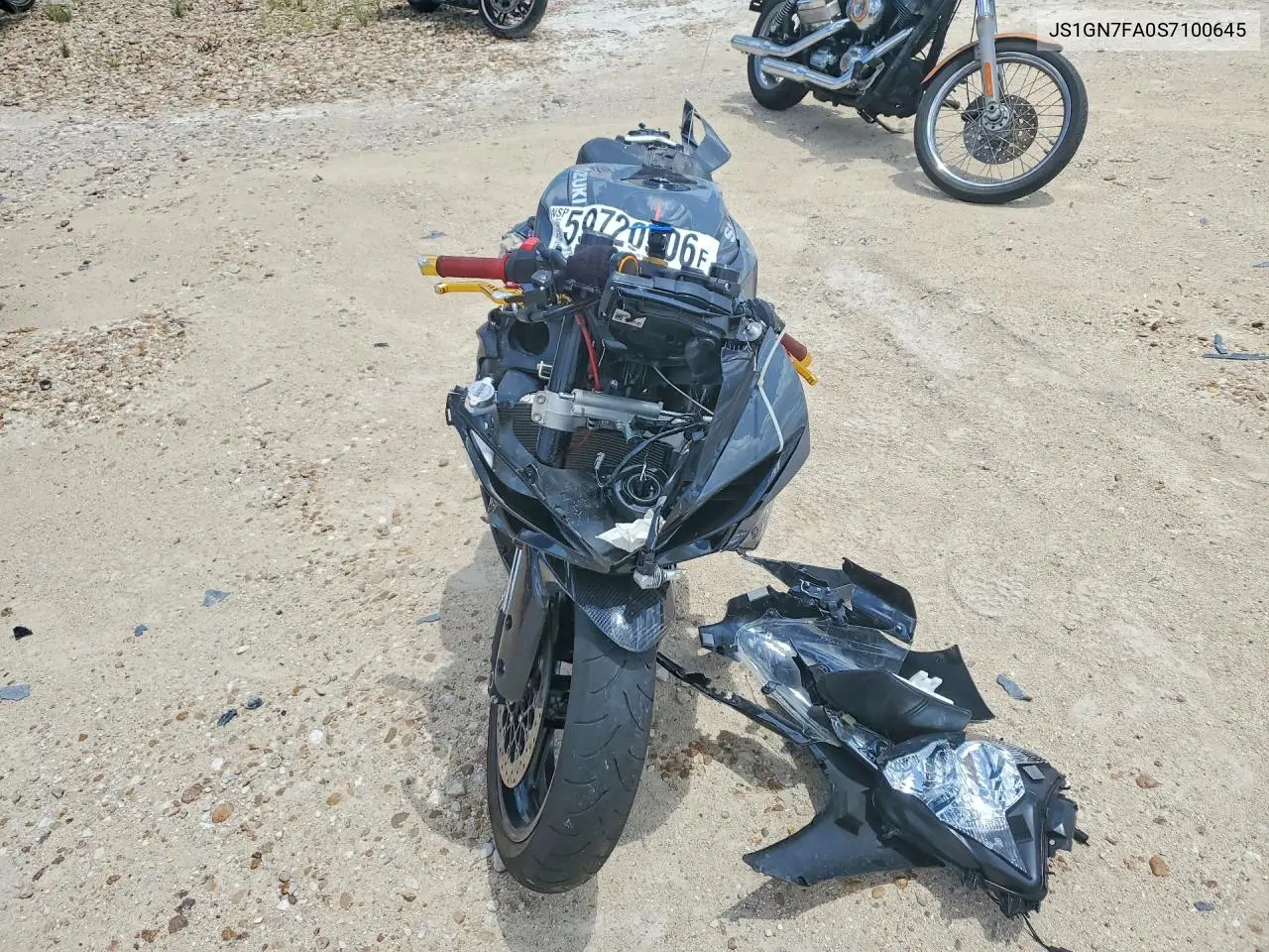 2025 Suzuki Gsx-R600 VIN: JS1GN7FA0S7100645 Lot: 59720906