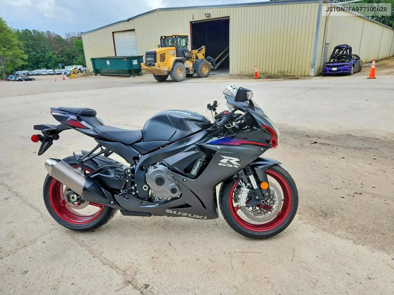 2026 Suzuki Gsx-R600 VIN: JS1GN7FA9T7100628 Lot: 54758536
