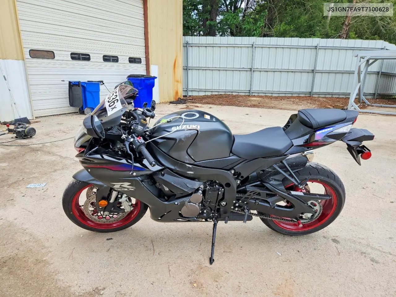2026 Suzuki Gsx-R600 VIN: JS1GN7FA9T7100628 Lot: 54758536