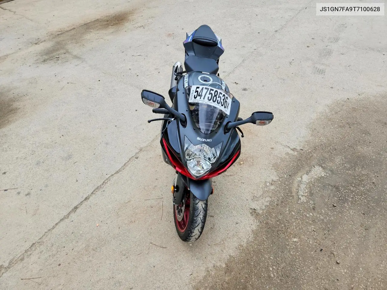 2026 Suzuki Gsx-R600 VIN: JS1GN7FA9T7100628 Lot: 54758536