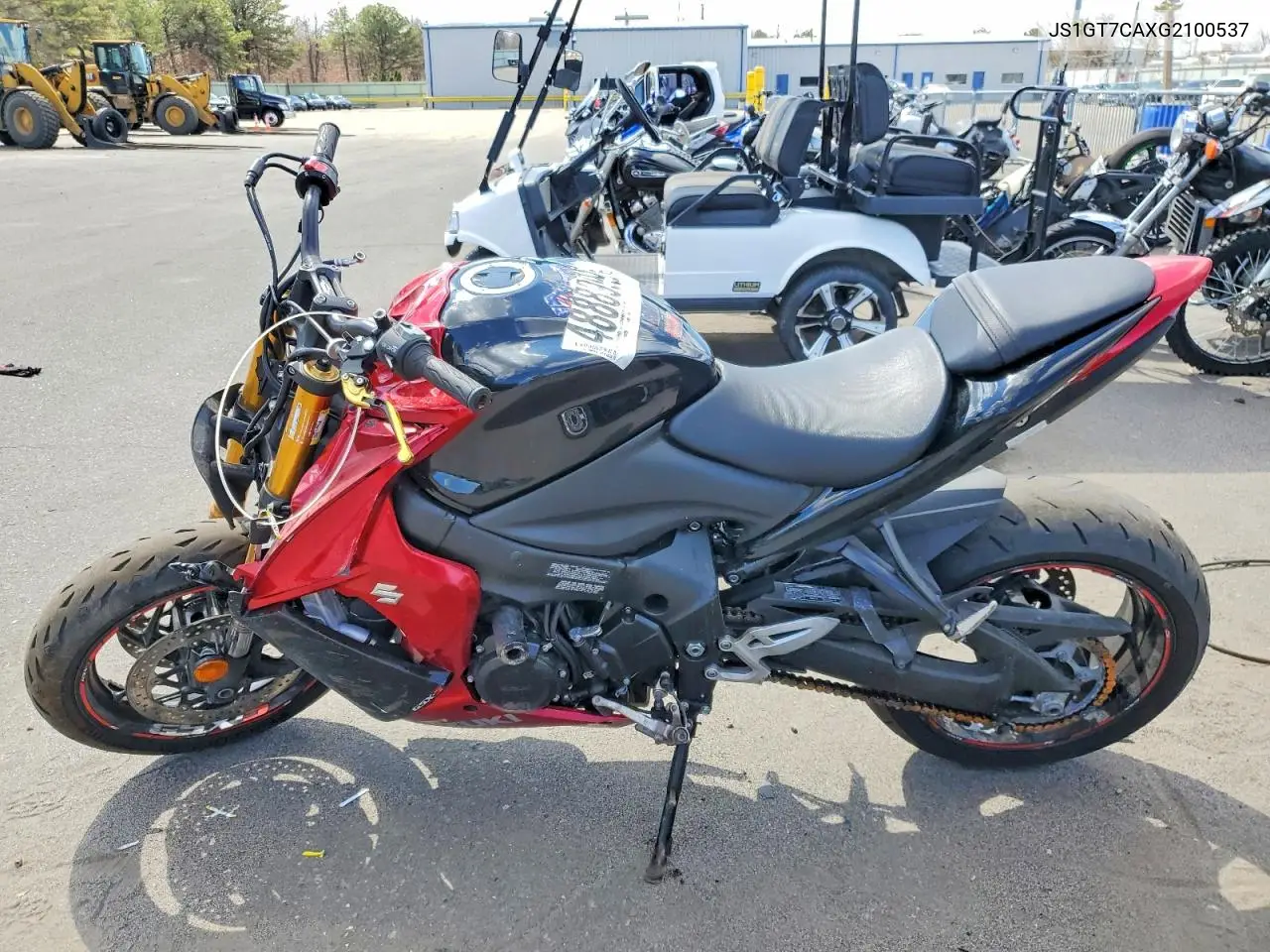 2016 Suzuki Gsx-S1000F VIN: JS1GT7CAXG2100537 Lot: 48889996