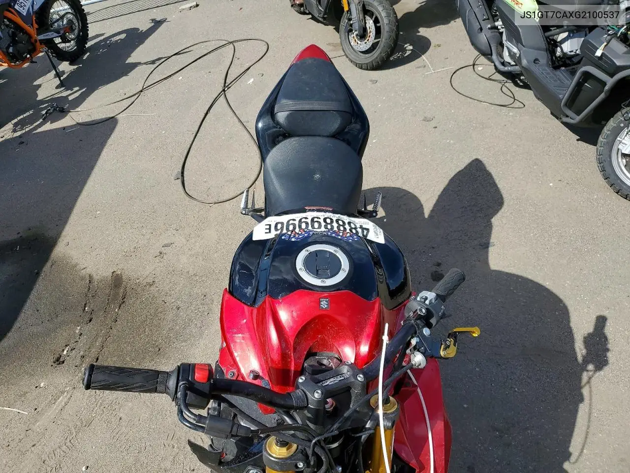 2016 Suzuki Gsx-S1000F VIN: JS1GT7CAXG2100537 Lot: 48889996