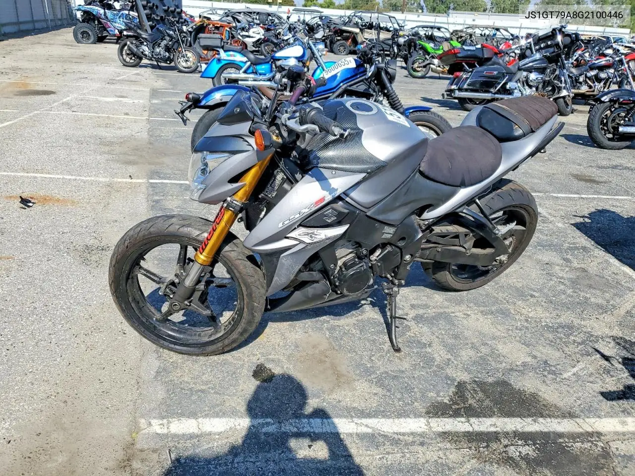 2016 Suzuki Gsx-S1000 VIN: JS1GT79A8G2100446 Lot: 51549176