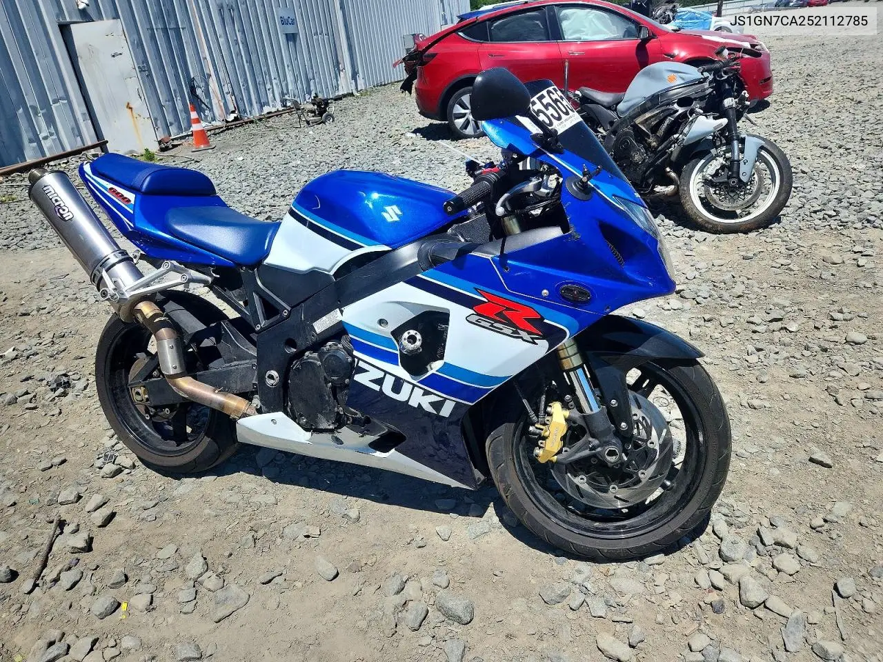 2005 Suzuki Gsx-R600 K VIN: JS1GN7CA252112785 Lot: 55653176