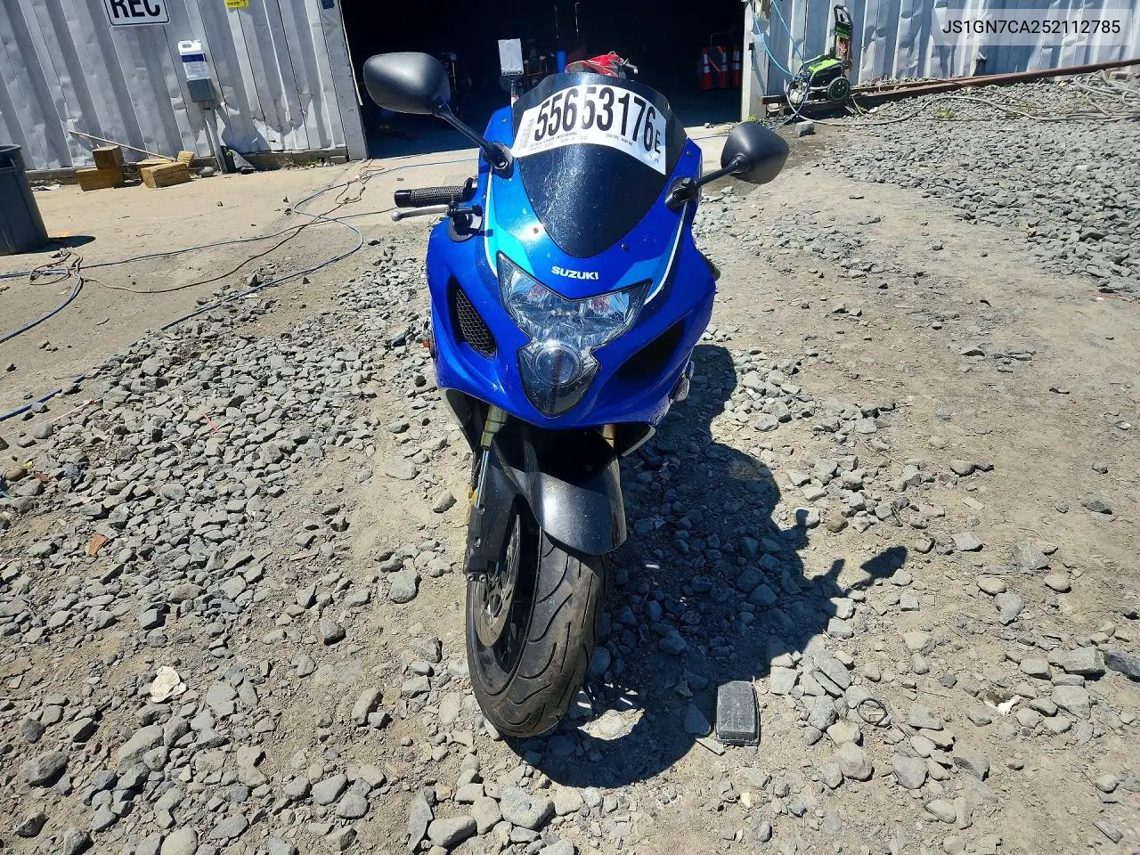 2005 Suzuki Gsx-R600 K VIN: JS1GN7CA252112785 Lot: 55653176