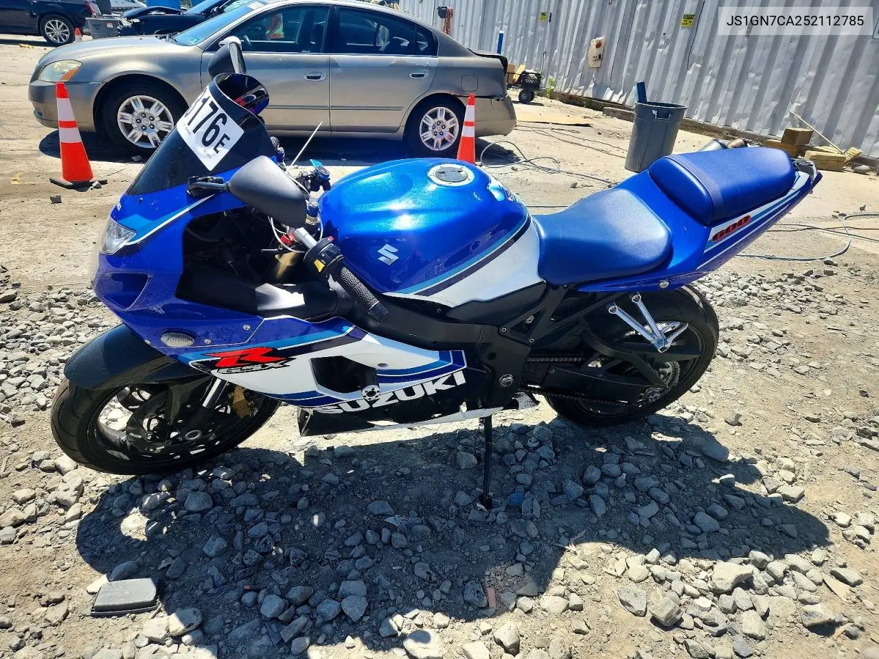 2005 Suzuki Gsx-R600 K VIN: JS1GN7CA252112785 Lot: 55653176