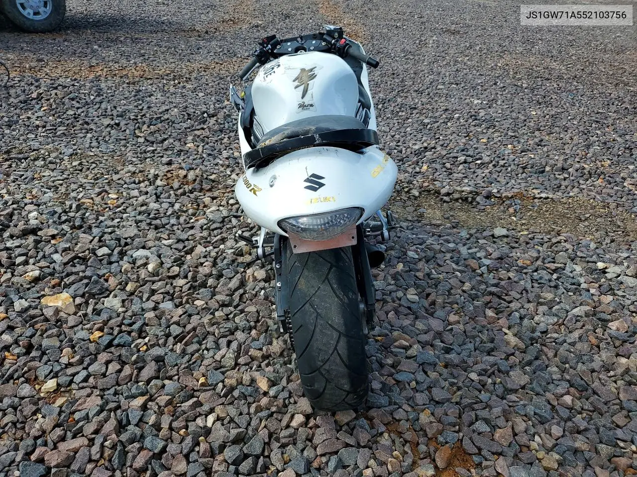 2005 Suzuki Gsx1300 Rk5 VIN: JS1GW71A552103756 Lot: 61578236