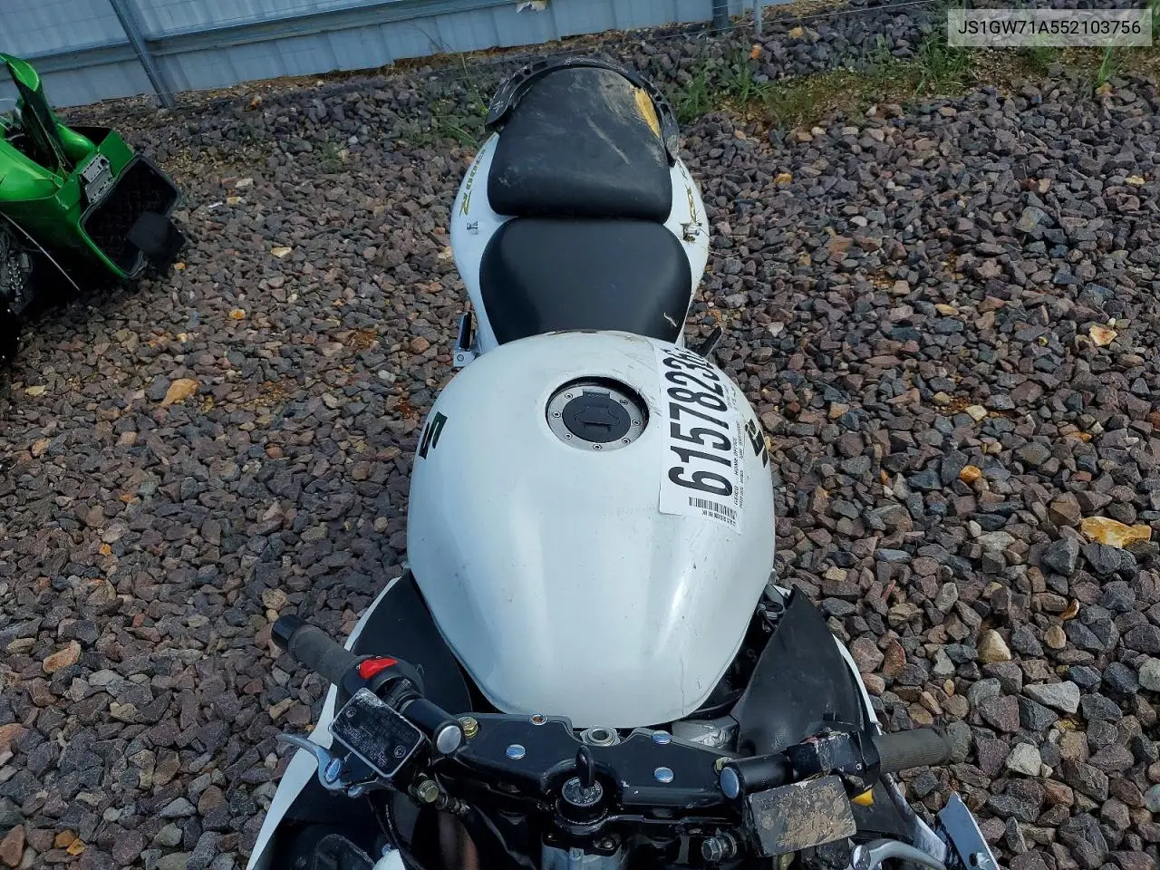 2005 Suzuki Gsx1300 Rk5 VIN: JS1GW71A552103756 Lot: 61578236