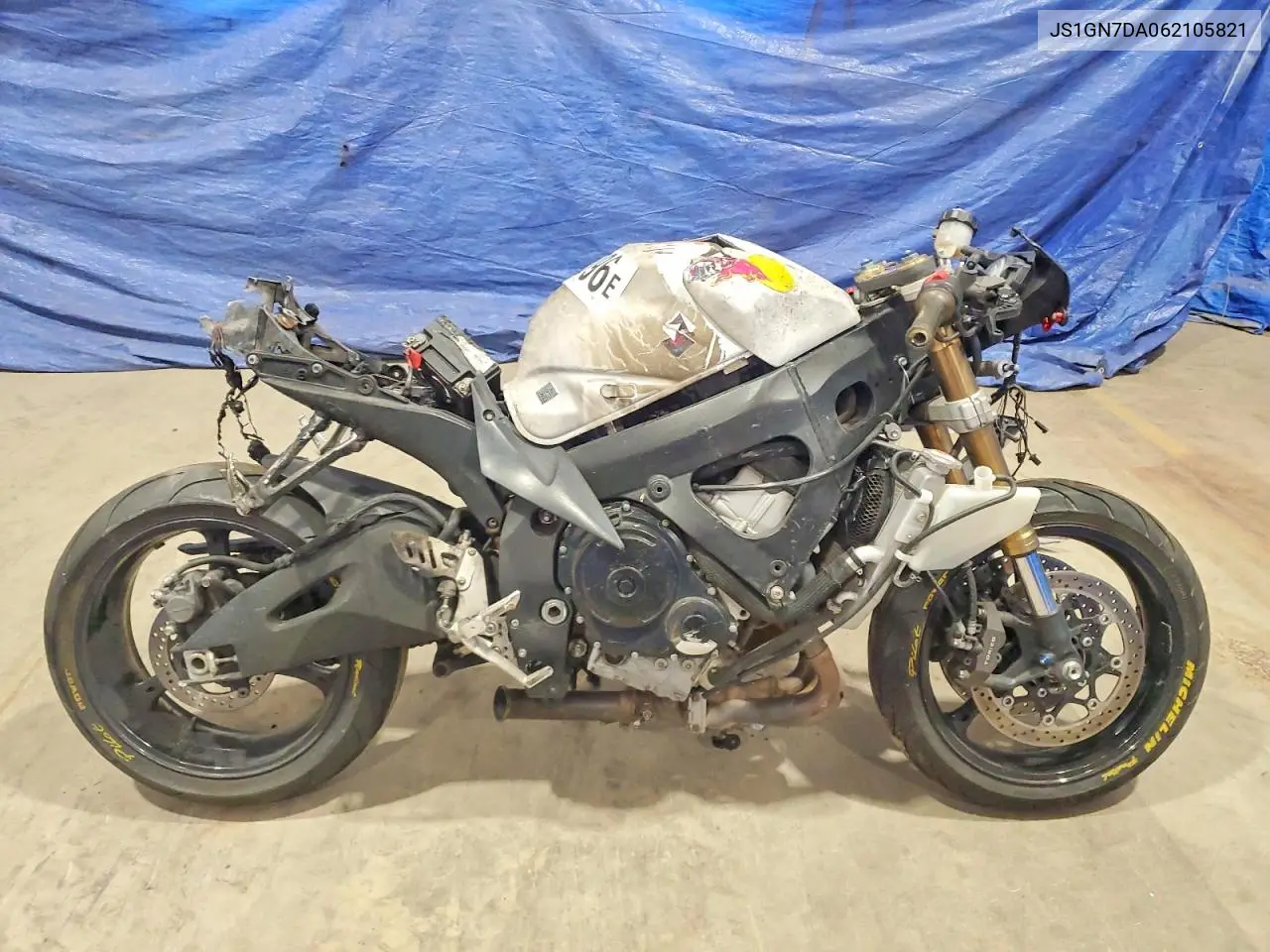 2006 Suzuki Gsx-R600 K6 VIN: JS1GN7DA062105821 Lot: 59672096