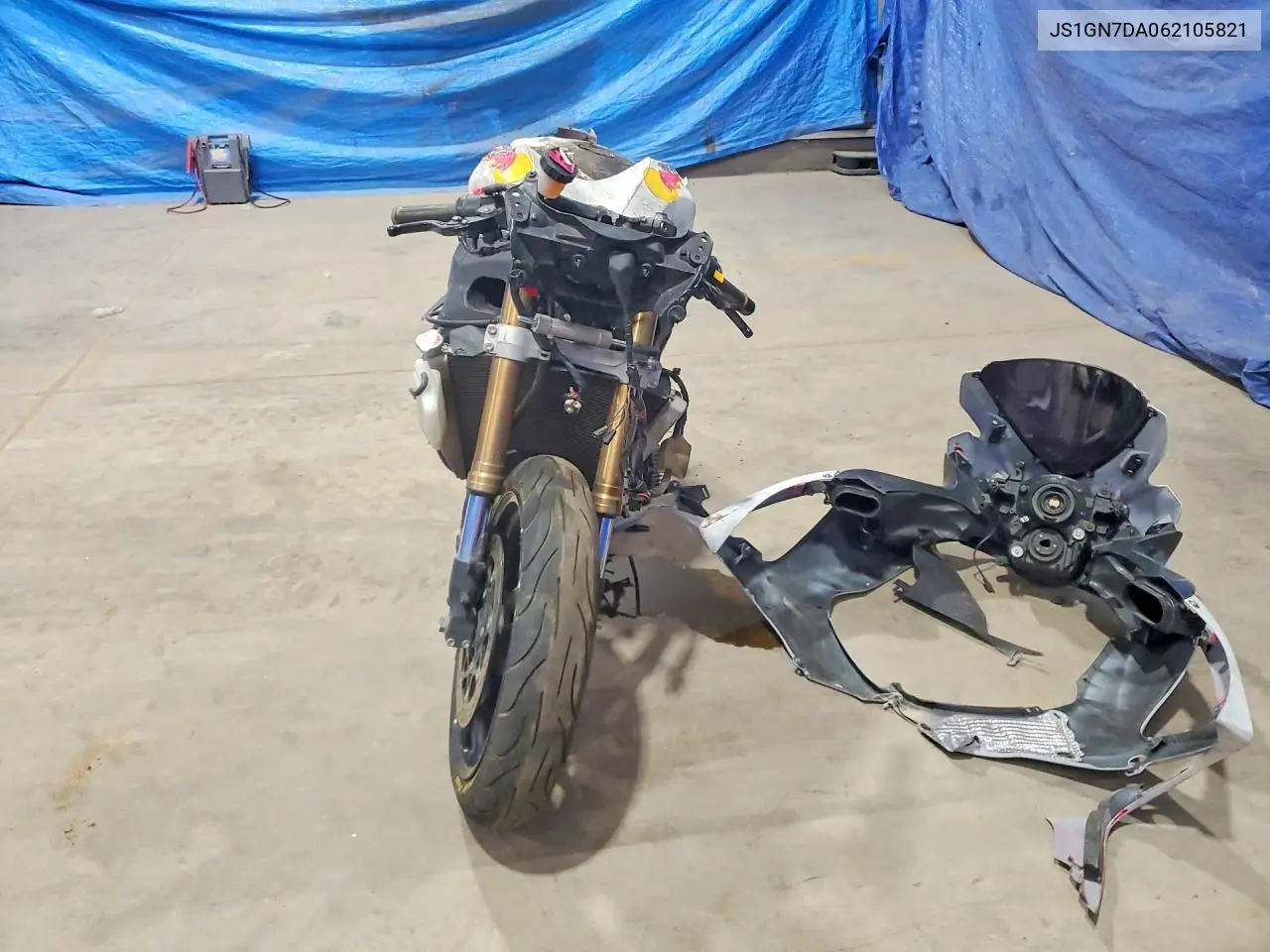 2006 Suzuki Gsx-R600 K6 VIN: JS1GN7DA062105821 Lot: 59672096
