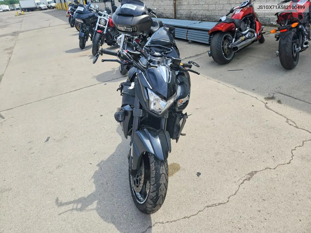 2008 Suzuki Gsx1300 Bk VIN: JS1GX71A582100499 Lot: 54823506