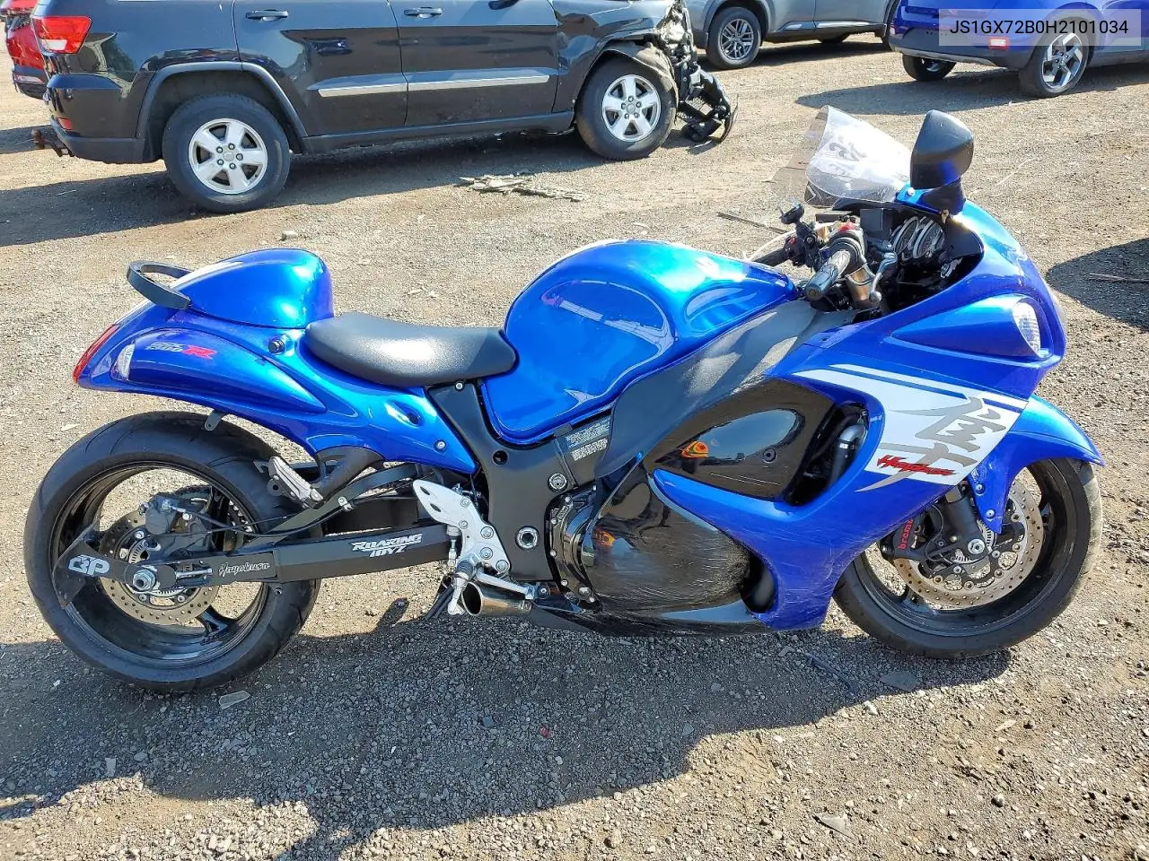 2017 Suzuki Gsx1300 Ra VIN: JS1GX72B0H2101034 Lot: 57195966