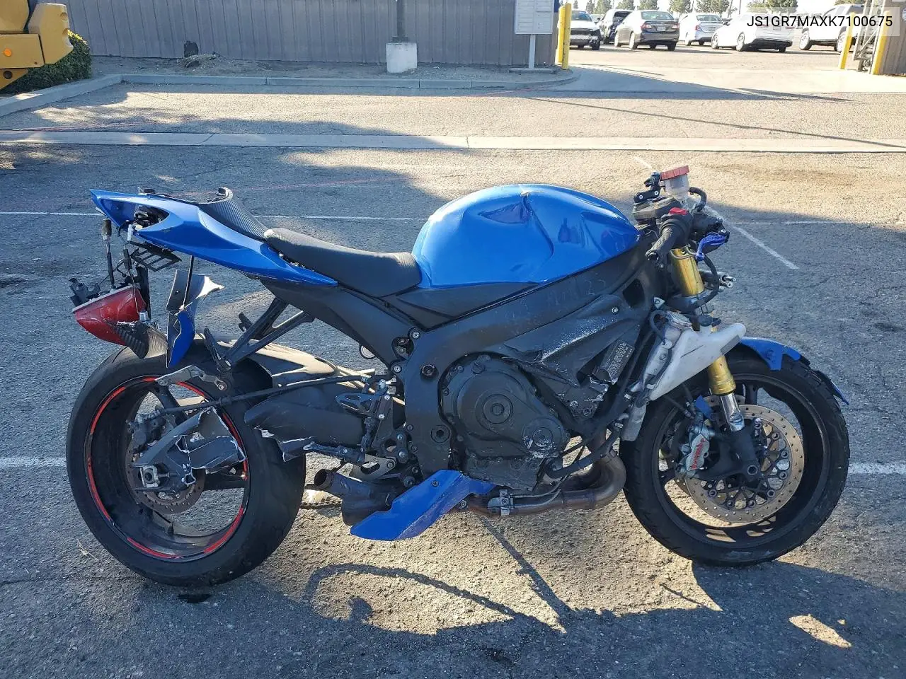 2019 Suzuki Gsx-R750 VIN: JS1GR7MAXK7100675 Lot: 74894475