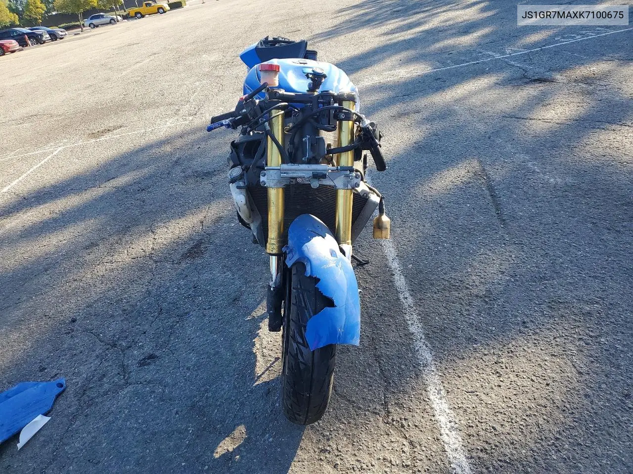 2019 Suzuki Gsx-R750 VIN: JS1GR7MAXK7100675 Lot: 74894475
