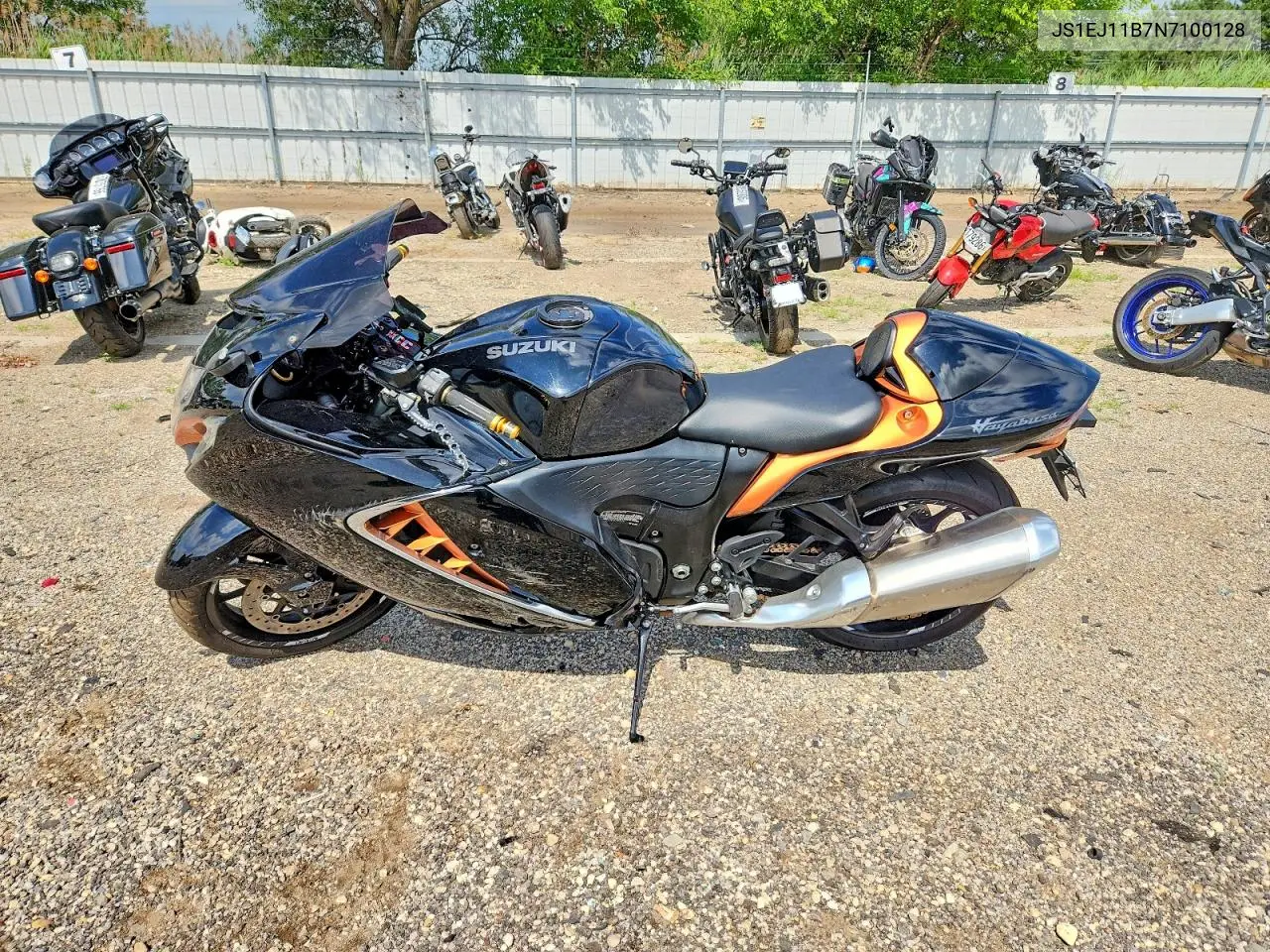 2022 Suzuki Gsx1300 Rr VIN: JS1EJ11B7N7100128 Lot: 59121076