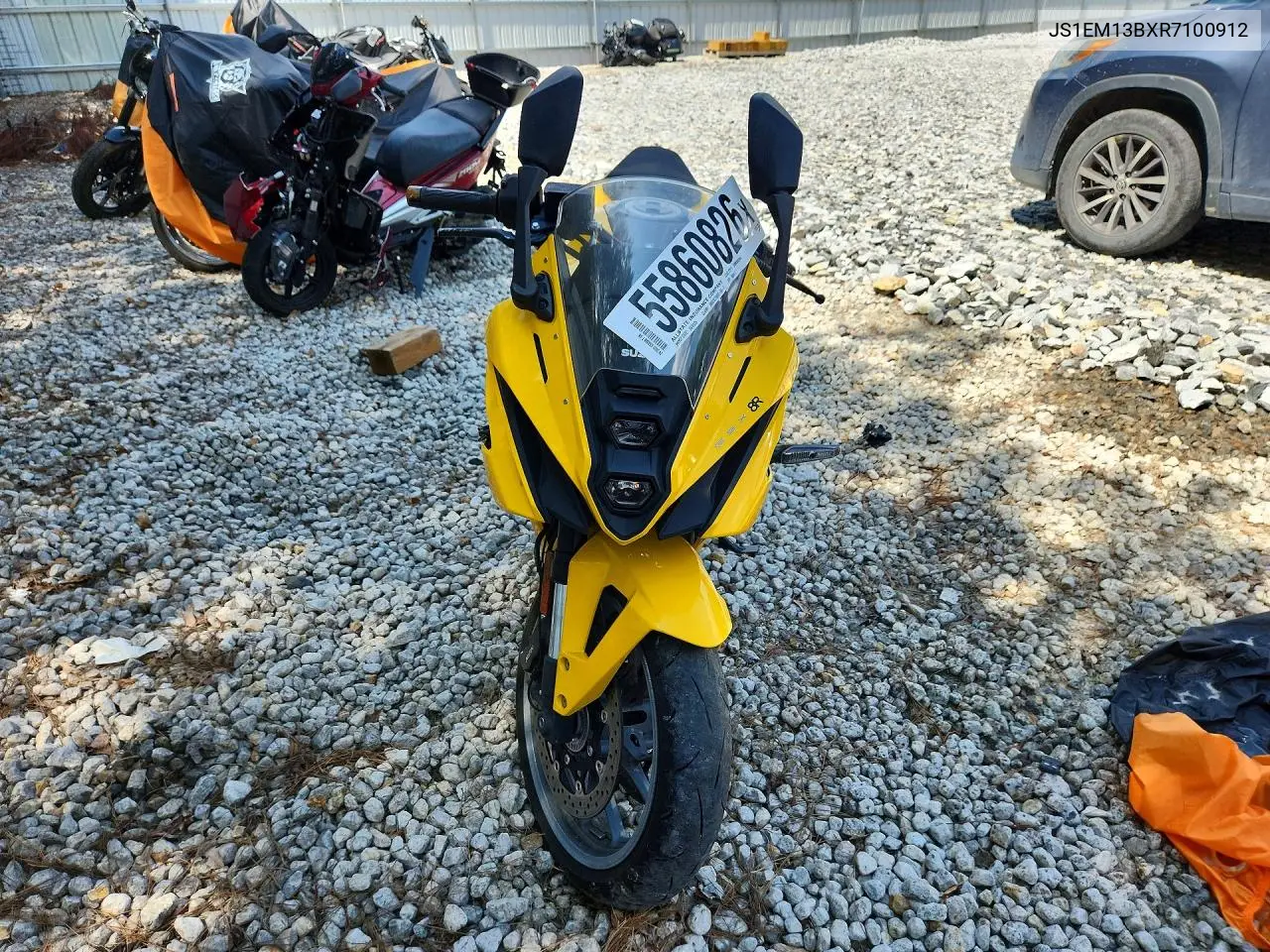 2024 Suzuki Gsx800 F VIN: JS1EM13BXR7100912 Lot: 55860826