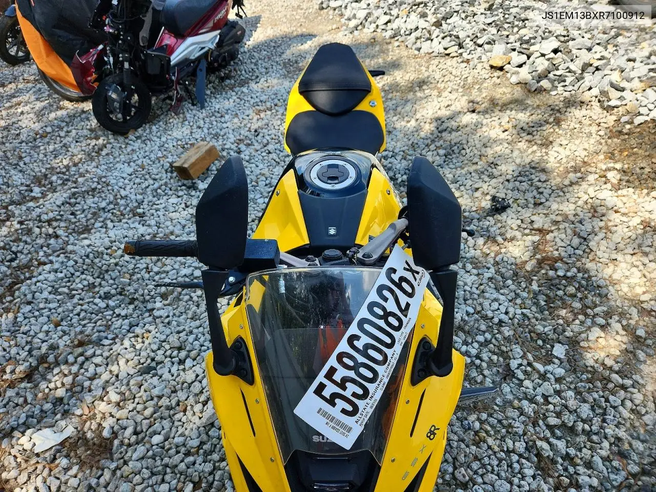 2024 Suzuki Gsx800 F VIN: JS1EM13BXR7100912 Lot: 55860826