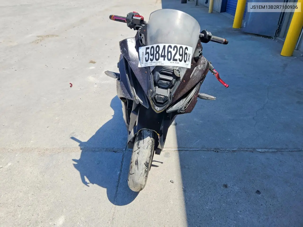 2024 Suzuki Gsx800 F VIN: JS1EM13B2R7100936 Lot: 59846296