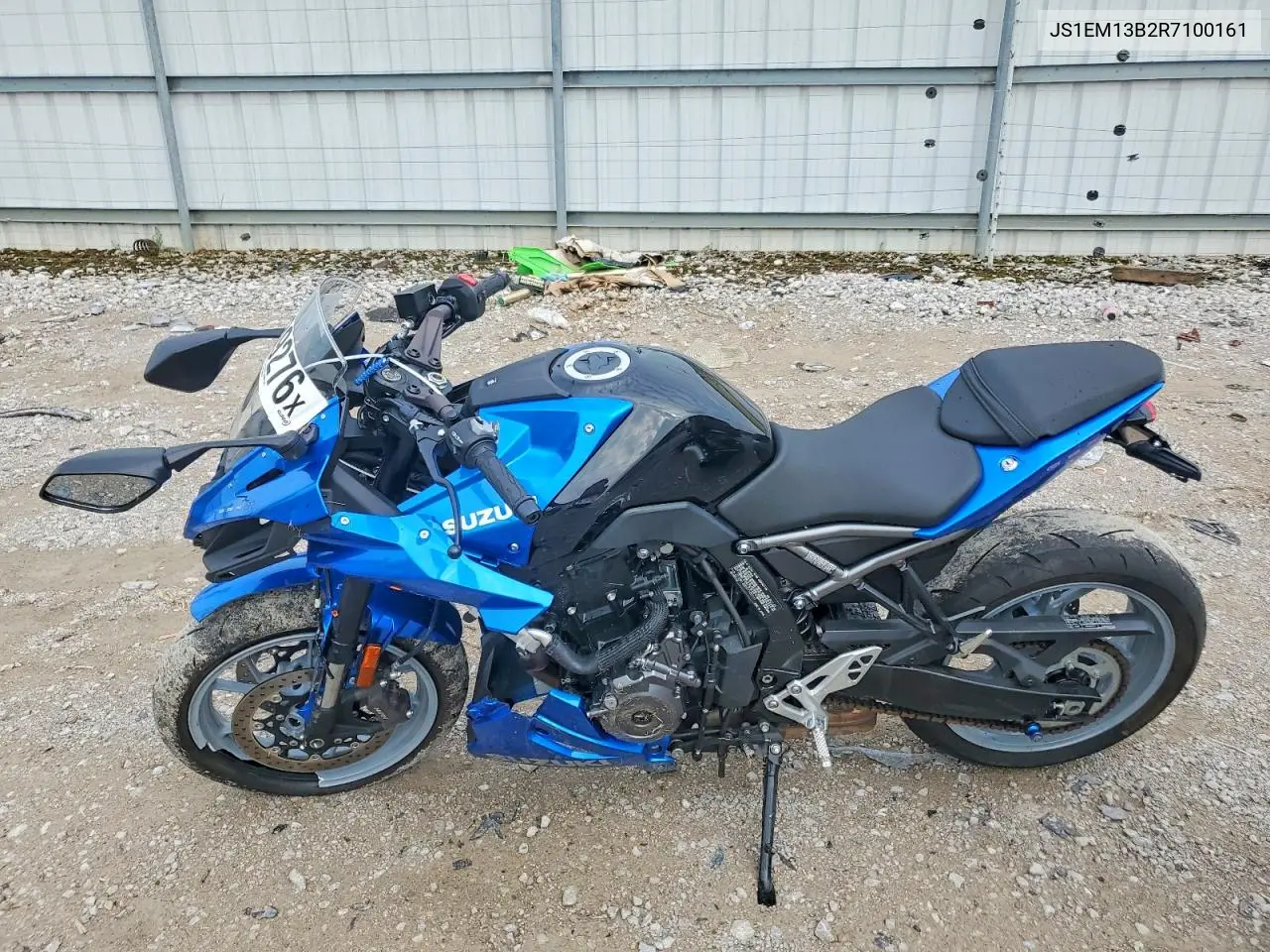2024 Suzuki Gsx800 F VIN: JS1EM13B2R7100161 Lot: 60239276