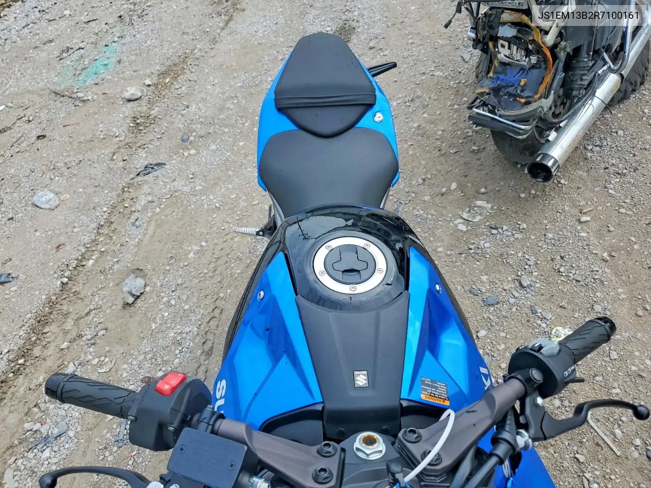 2024 Suzuki Gsx800 F VIN: JS1EM13B2R7100161 Lot: 60239276