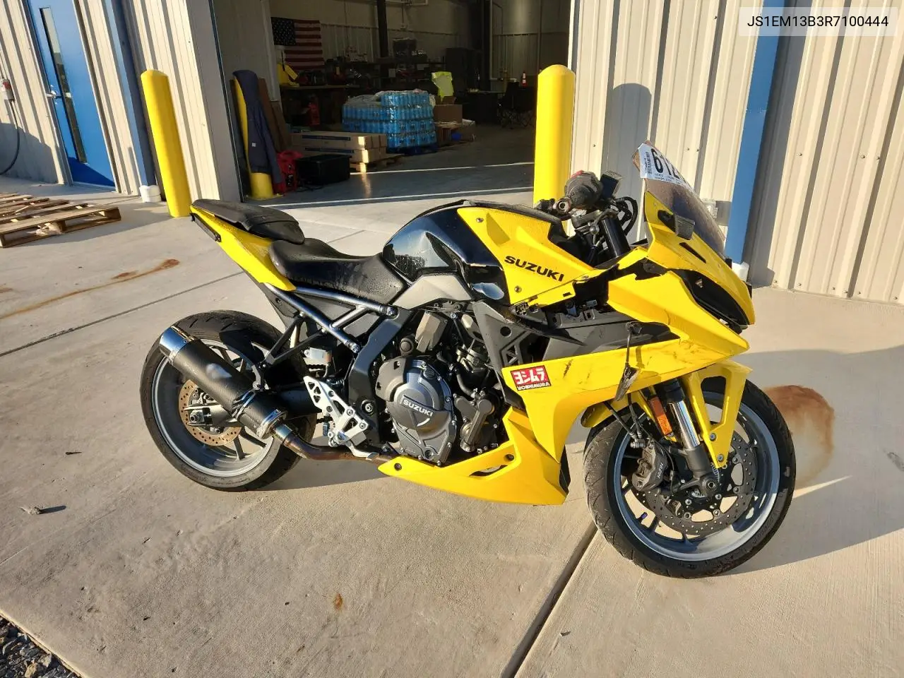 2024 Suzuki Gsx800 F VIN: JS1EM13B3R7100444 Lot: 61287376