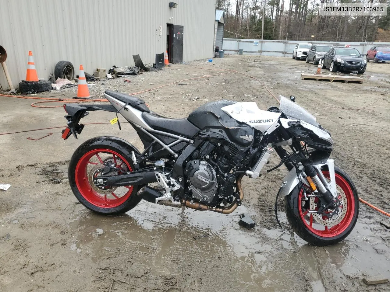 2024 Suzuki Gsx800 F VIN: JS1EM13B2R7103965 Lot: 83694264