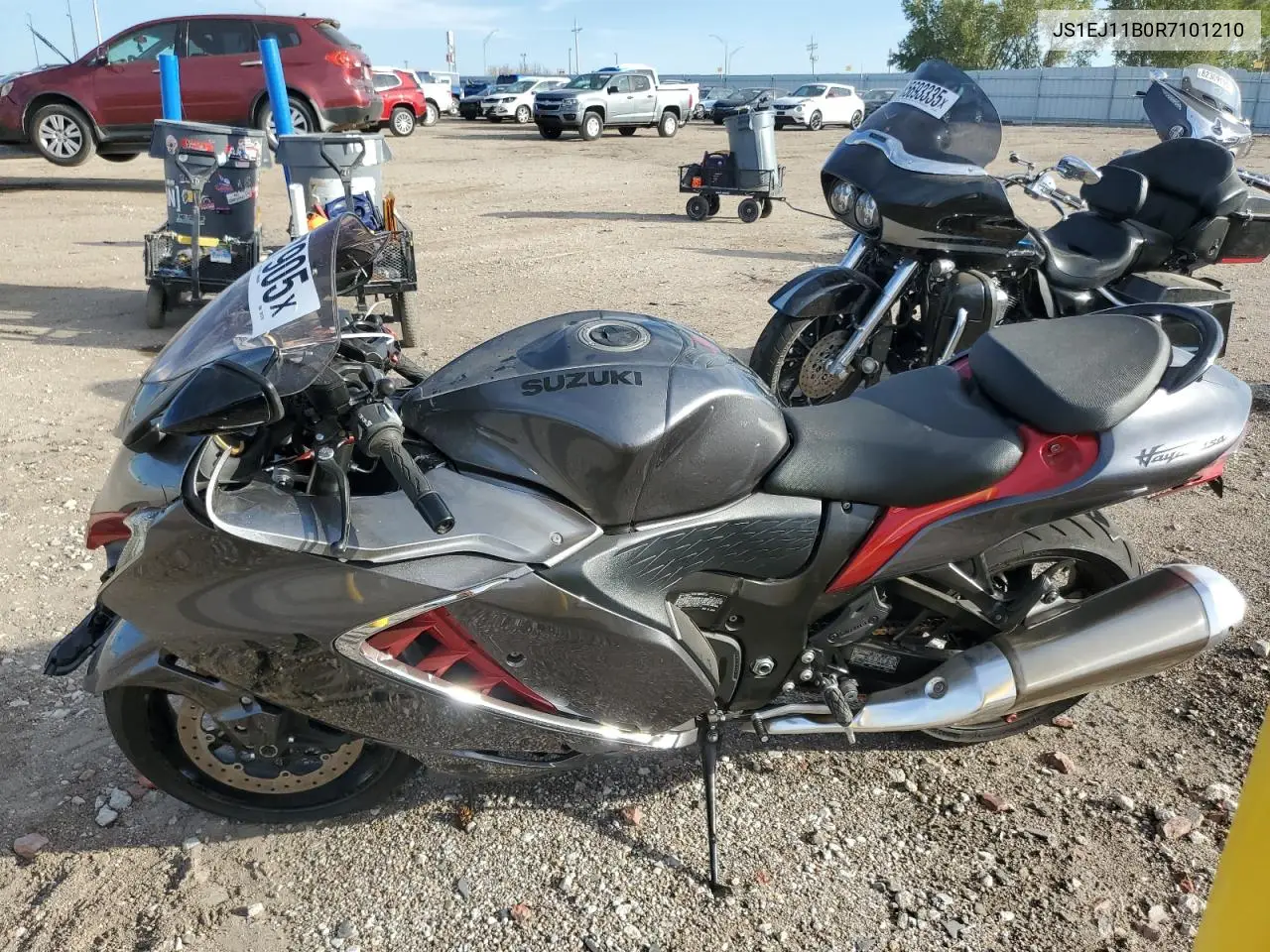 2024 Suzuki Gsx1300 Rr VIN: JS1EJ11B0R7101210 Lot: 85877905