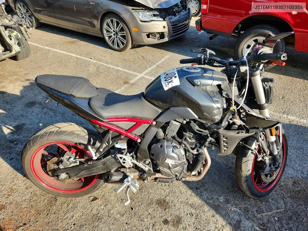 2025 Suzuki Gsx800 R VIN: JS1EM11B3S7100355 Lot: 49250406