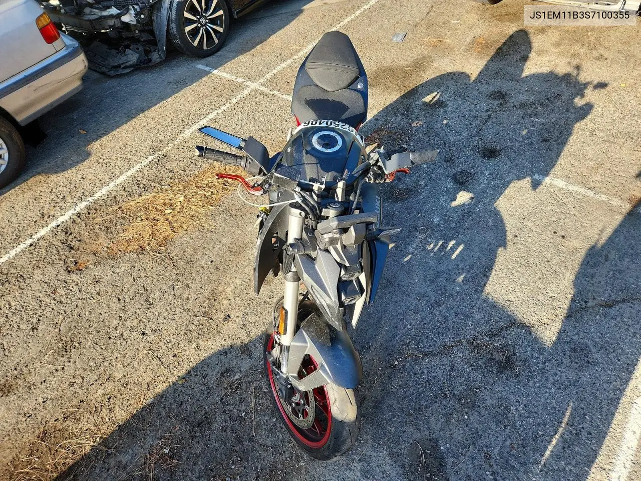 2025 Suzuki Gsx800 R VIN: JS1EM11B3S7100355 Lot: 49250406