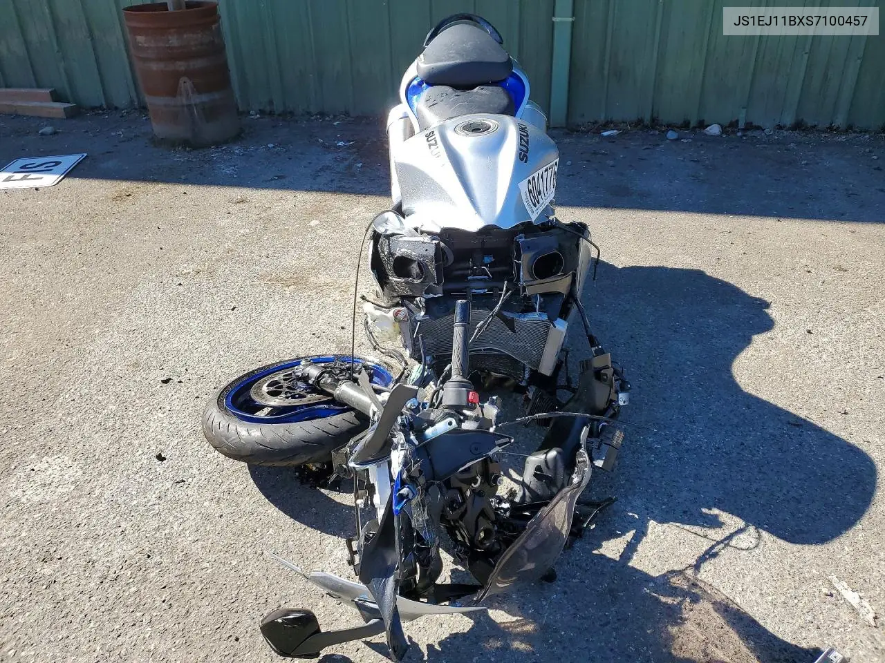 2025 Suzuki Gsx1300 Rr VIN: JS1EJ11BXS7100457 Lot: 60417766