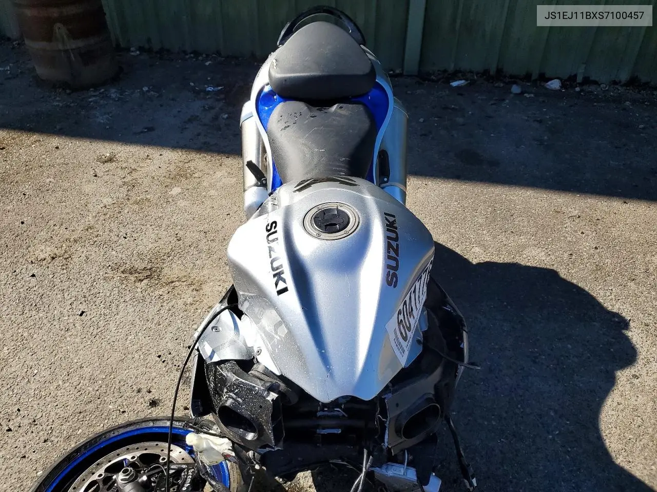 2025 Suzuki Gsx1300 Rr VIN: JS1EJ11BXS7100457 Lot: 60417766