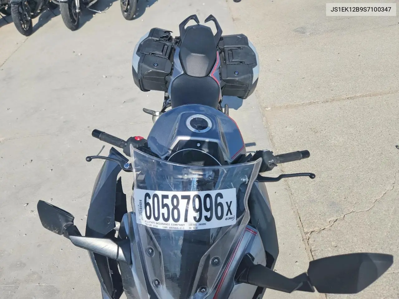 2025 Suzuki Gsx1000 Gt VIN: JS1EK12B9S7100347 Lot: 60587996