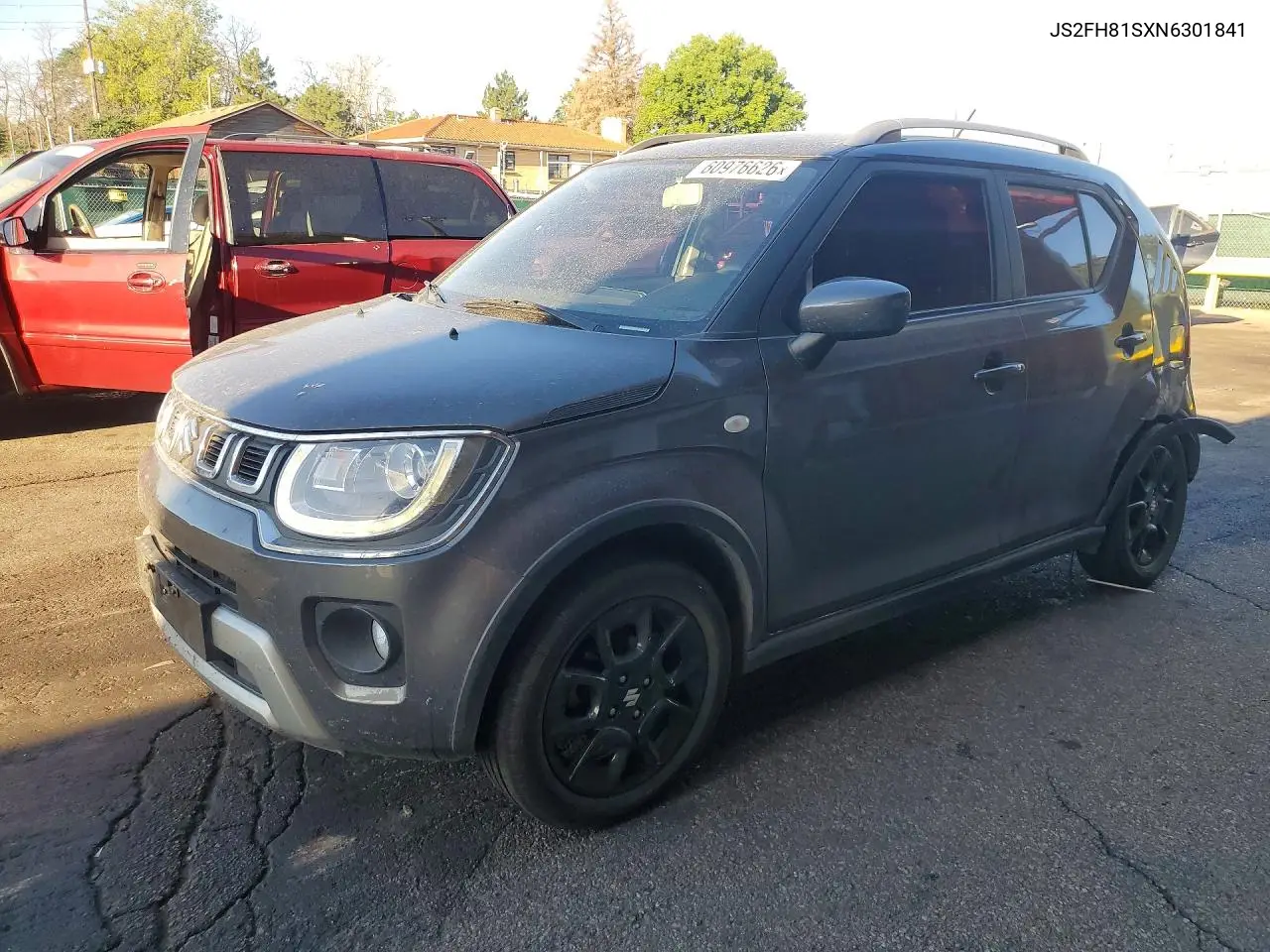 2022 Suzuki Ignis VIN: JS2FH81SXN6301841 Lot: 60976626