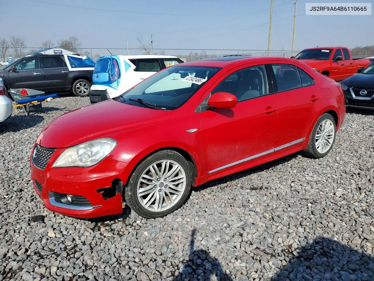 2011 Suzuki Kizashi Sport Gts VIN: JS2RF9A64B6110665 Lot: 47342486