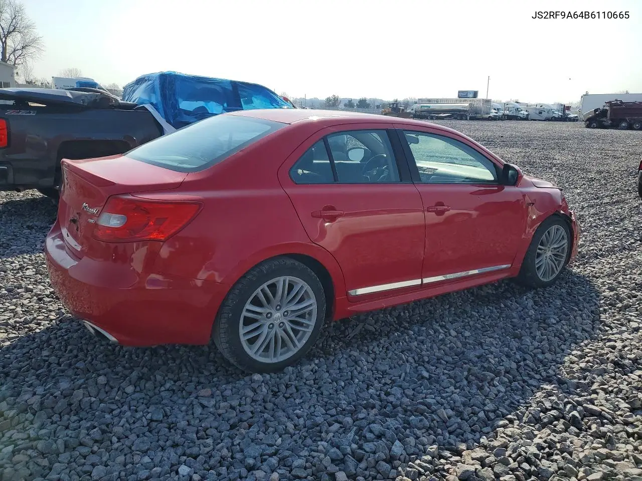2011 Suzuki Kizashi Sport Gts VIN: JS2RF9A64B6110665 Lot: 47342486