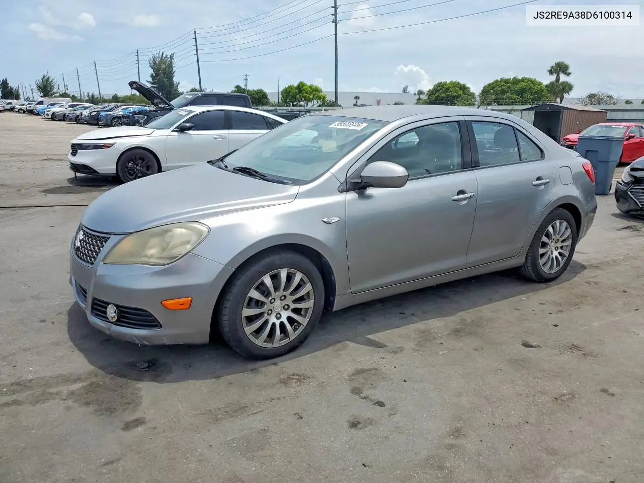 2013 Suzuki Kizashi Se VIN: JS2RE9A38D6100314 Lot: 56505946