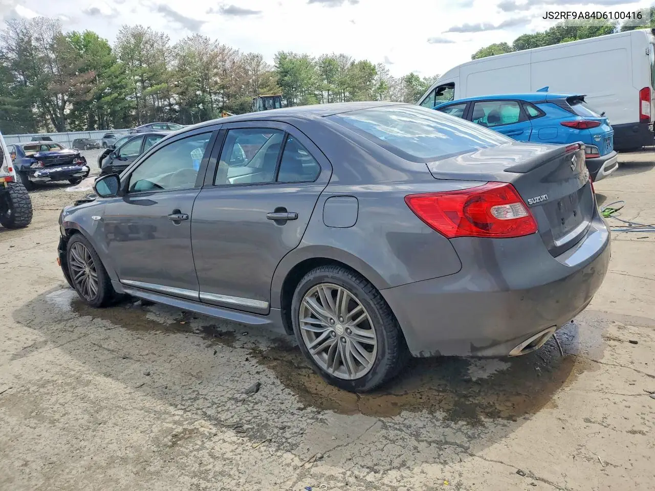 2013 Suzuki Kizashi Sport Sls VIN: JS2RF9A84D6100416 Lot: 58140406